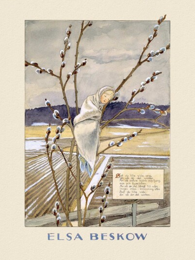Plakat   Elsa Beskow Kunstverk