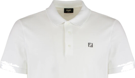 Fendi Herre Topper Hvit XL,