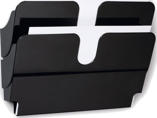 Durable Flexiplus 2 Hyller Sort A4 340 Mm 105 Mm 270 Mm
