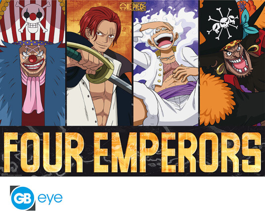 One Piece Plakat The Four Emperors