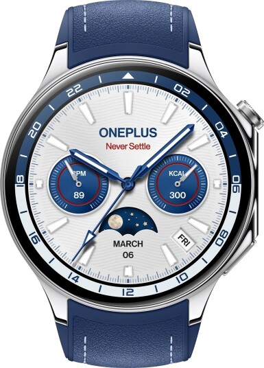 OnePlus Watch 2 Nordic Blue Edition 5491100076 - Herre - 46 mm - Smartklokke - Digitalt/Smartwatch - Safirglass OnePlus Watch 2 Nordic Blue Edition 5491100076 - Herre - 46 mm - Smartklokke - Digitalt/Smartwatch - Safirglass