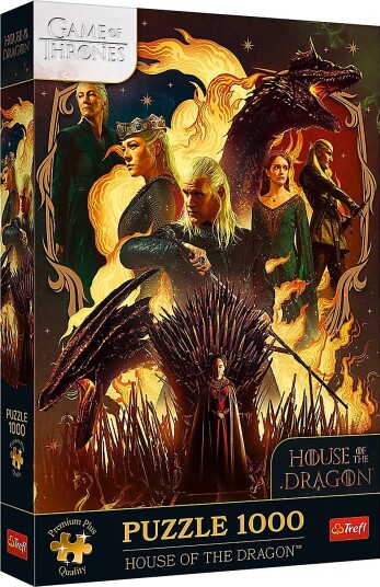 Trefl Pappussel 1000Bit Prem House Of The Dragon Multi/Patterned One Size