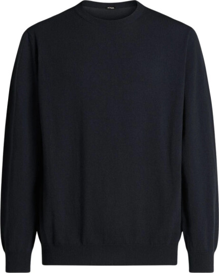 Kiton Herre Strikkevarer Blå 2XL,