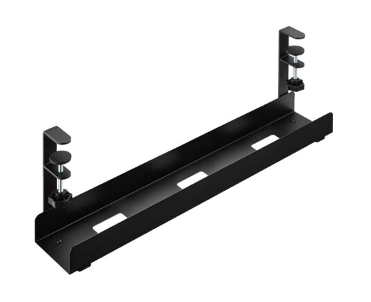 Icy Box Kabelkanal i Metall for Skrivebord 695mm Svart
