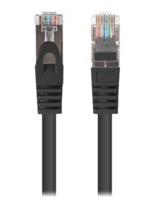Lanberg Koblingskabel Rj-45 Hann Til Rj-45 Hann 1.5 M 5.7 Mm Foliebelagt Uskjermet Tvinnet Kabelpar F/Utp Cat 6 Med Støvel Uten Hindringer Up To 10 Gbps Data Transfer Rate Black Ral9004 En Pakke 10