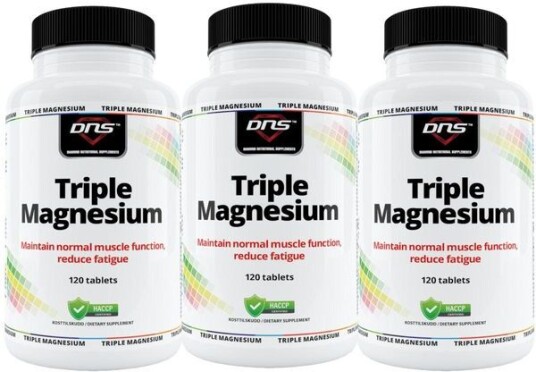 DNS 3 Pack Triple Magnesium Complex 3 X 120 Tabletter