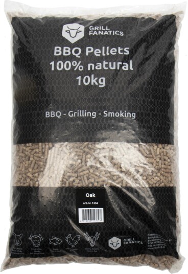 BBQ Pellets Oak 10 kg Europeisk pellets,100% naturlig trevirke