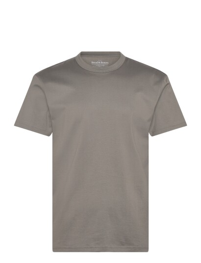 Bread & Boxers Crew Neck Pima   Grey   S