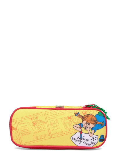 Pippi Langstrømpe Pippi Penalhus Boxer Stil 22 X 7 Cm - Yellow - ONE SIZE
