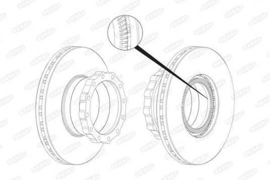 Bremseskive BERAL BCR148A Bremseskive BERAL BCR148A