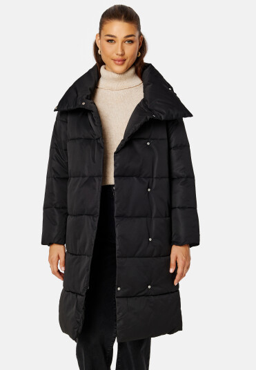 ONLY New June Long Puffer Black S ONLY New June Long Puffer Black S