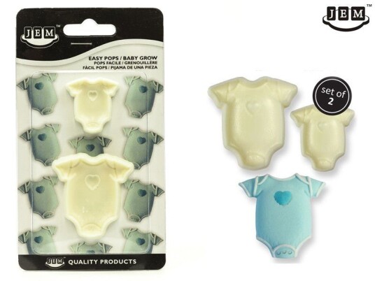 Jem Pop It® Utstikker Babytrøye 2 Deler 