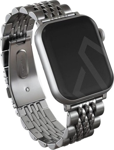 Burga Chic Royal Apple Watch rem 42/44/45/49mm Sølv Burga Chic Royal Apple Watch rem 42/44/45/49mm Sølv