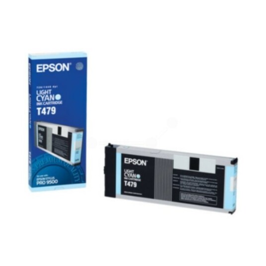 Epson T479 Blekkpatron lys cyan, 220 ml Epson T479 Blekkpatron lys cyan, 220 ml