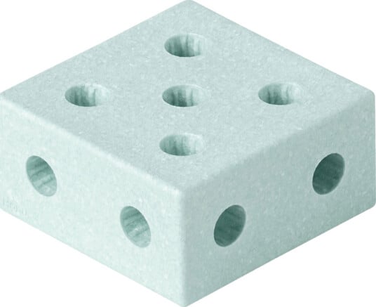 MODU Kvadratisk blokk ocean mint MODU Kvadratisk blokk ocean mint