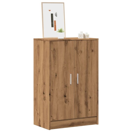 Skoskap artisan eik 60x35x92 cm konstruert tre 8721158440525 Skoskap artisan eik 60x35x92 cm konstruert tre 8721158440525