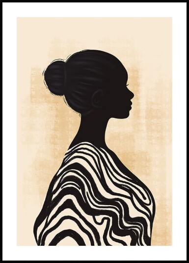 Elegant Silhouette Plakat Plakat / 100x150cm Elegant Silhouette Plakat Plakat / 100x150cm