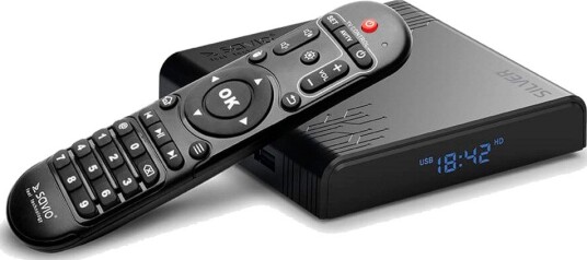 Savio TKZW-01 Android TV-boks med fjernkontroll