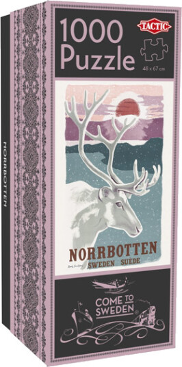 Tactic Puzzle Lovers Come To Sweden Norrbotten 1000 Pcs Puzzle