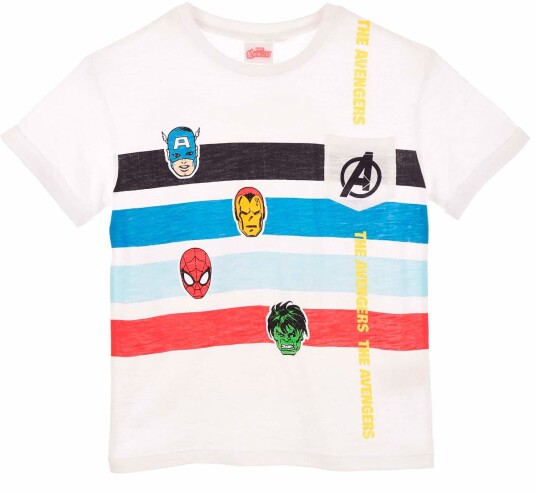 Marvel Avengers Classic T-skjorte White 8 år