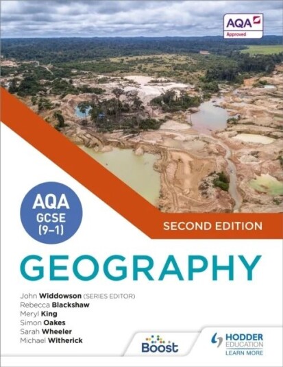 Aqa Gcse (9-1) Geography Second Edition Av John Widdowson, Simon Oakes, Michael Witherick, Meryl King, Rebecca Blackshaw, Sarah Wheeler