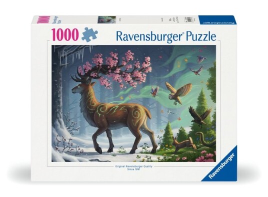 Ravensburger Puslespill VÄrhjort 1000p 12000616 Ravensburger Puslespill VÄrhjort 1000p 12000616