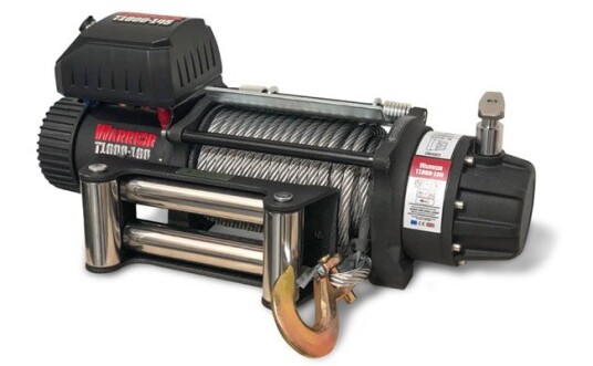 Warrior Winches T110S12 T 1000 Vinsj 10000lb Severe Duty 12V Stålvaier