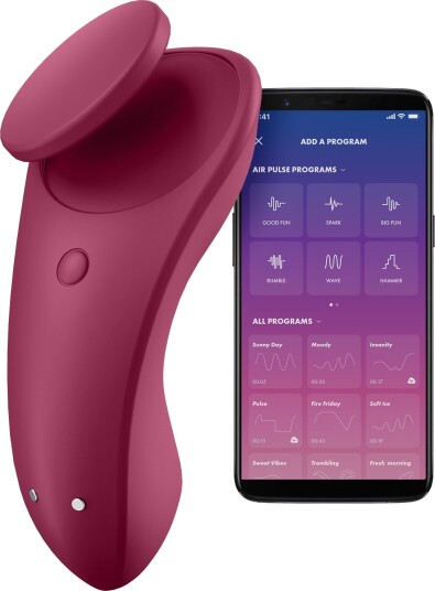 Satisfyer Sexy Secret Connect App - Bordeaux Satisfyer Sexy Secret Connect App - Bordeaux