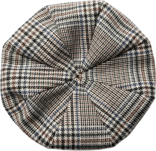 MOS MOSH Mmnylah Check Hat Brown ONE SIZE