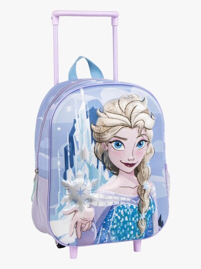 Disney Frozen 3D Trolley Trillekoffert, Lyselilla