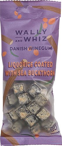 Wally and Whiz Vingummi Lakris med Havtorn   56 g
