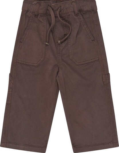 Petit Piao Ppguy Denim Pants - CHESTNUT - 104 Petit Piao Ppguy Denim Pants - CHESTNUT - 104