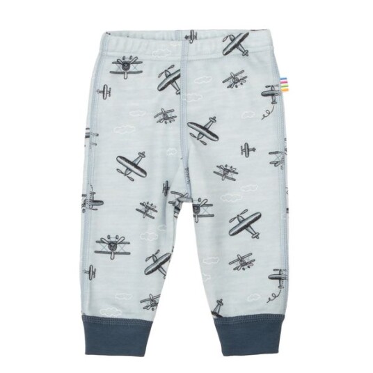 Joha Propeller ull/bambus leggings blå 90 Joha Propeller ull/bambus leggings blå 90