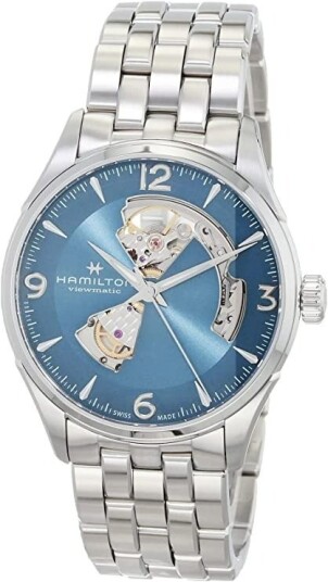 Hamilton Herreklokke H32705142 Jazzmaster Blå/Stål Ø42 mm Hamilton Herreklokke H32705142 Jazzmaster Blå/Stål Ø42 mm