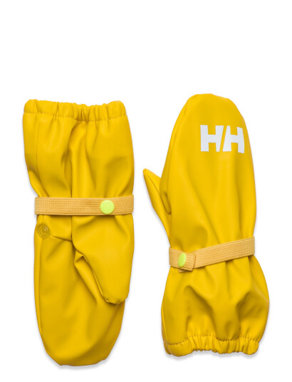Helly Hansen K Bergen Fleece Pu Mittens - Yellow - 98