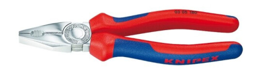 Knipex 03 05 140, Kombinasjonstang, Stål, Plast, Blå, Rød, 140 Mm, 139 G