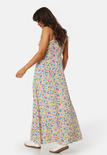 ONLY Onlnova Life Lux Ada Dress Cloud Dancer AOP:MULTI COLOUR XS