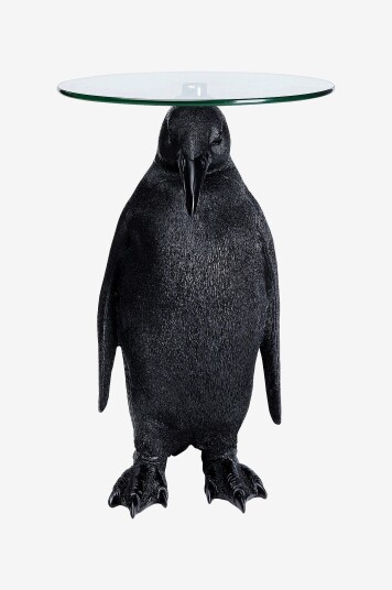KARE Design Sidebord Pingvin Svart