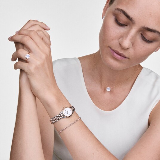 Daniel Wellington DW Watch Ophelia Mini Two Tone Rose Gold 20x25.5mm