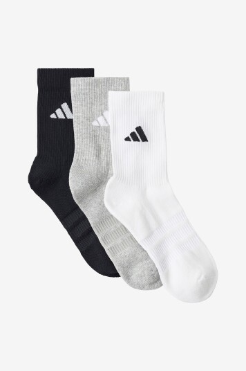 adidas Sport Performance   Sportssokker C Ess Crw 3P 3 pakning   Grå