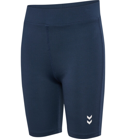Hummel Shorts   hmlJR   Høy midje   Black Iris/Black Iris   Hummel   4 år 104   Shorts   Blå