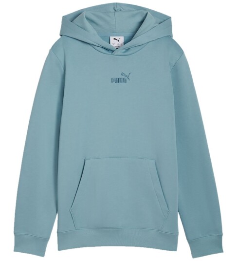 PUMA Ess Small No.1 Logo Centered Hoodie Fl B Blue 128 PUMA Ess Small No.1 Logo Centered Hoodie Fl B Blue 128