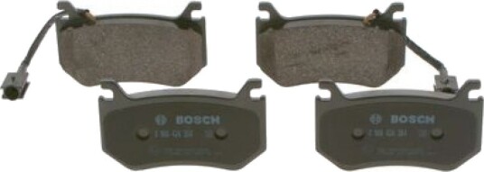 Bremseklosser BOSCH 0 986 424 384 Bremseklosser BOSCH 0 986 424 384