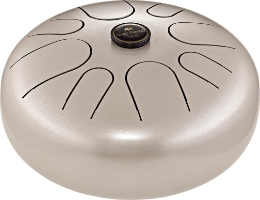 Meinl Sonic Energy Std4pg Steel Tongue Drum, G-Minor, Pearl Grey