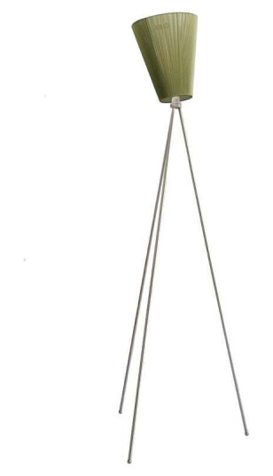 Northern Oslo Wood Gulvlampe Stål/Olive
