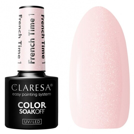 Claresa Color SoakOff French Time 01 5ml Claresa Color SoakOff French Time 01 5ml