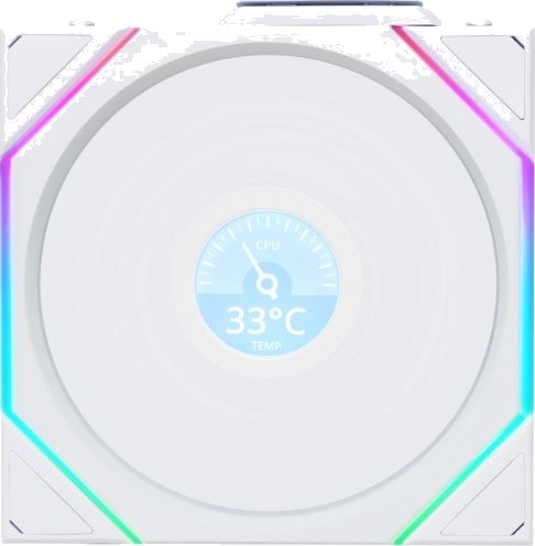 Lian Li Uni Fan TL 14cm Vifte Hvit 1800 RPM med RGB-lys Lian Li Uni Fan TL 14cm Vifte Hvit 1800 RPM med RGB-lys