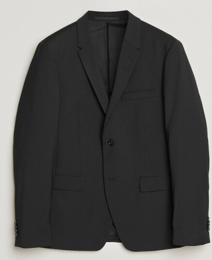 Tiger of Sweden Jamie Wool Travel Suit Blazer Black Tiger of Sweden Jamie Wool Travel Suit Blazer Black