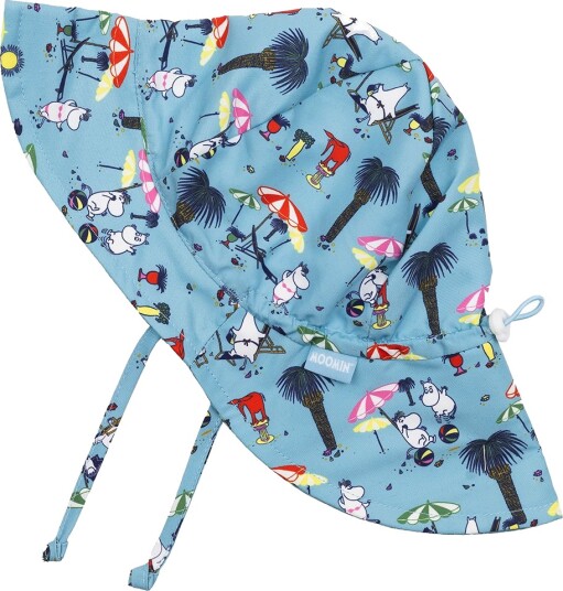 Rätt Start Moomin Sun Hat blue (size 4 10 months) Rätt Start Moomin Sun Hat blue (size 4 10 months)