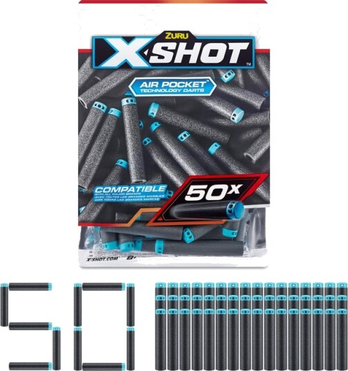 Zuru X-Shot Excel Skumpiler 50stk Zuru X-Shot Excel Skumpiler 50stk
